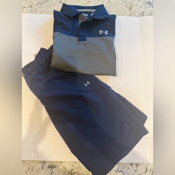 Under Armour Button Down with Shorts - Picture 2 of 9